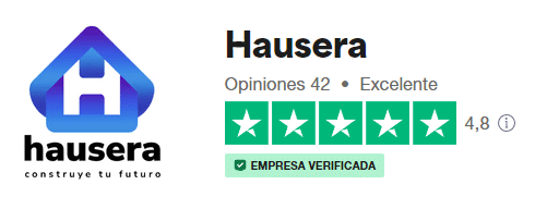 Puntuación de Hausera en TrustPilot